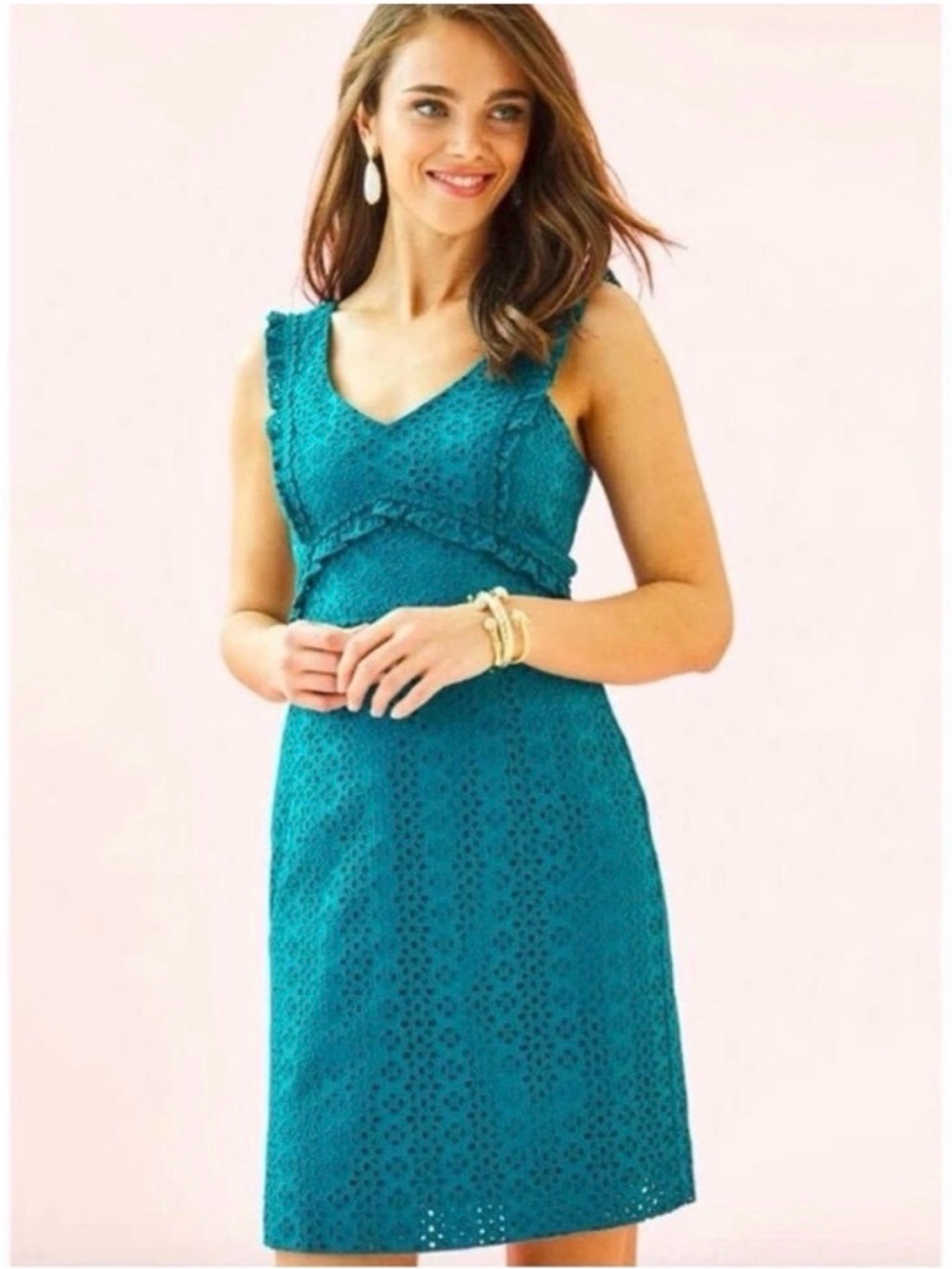 Lilly Pulitzer Kaylee Shift Dress Eyelet